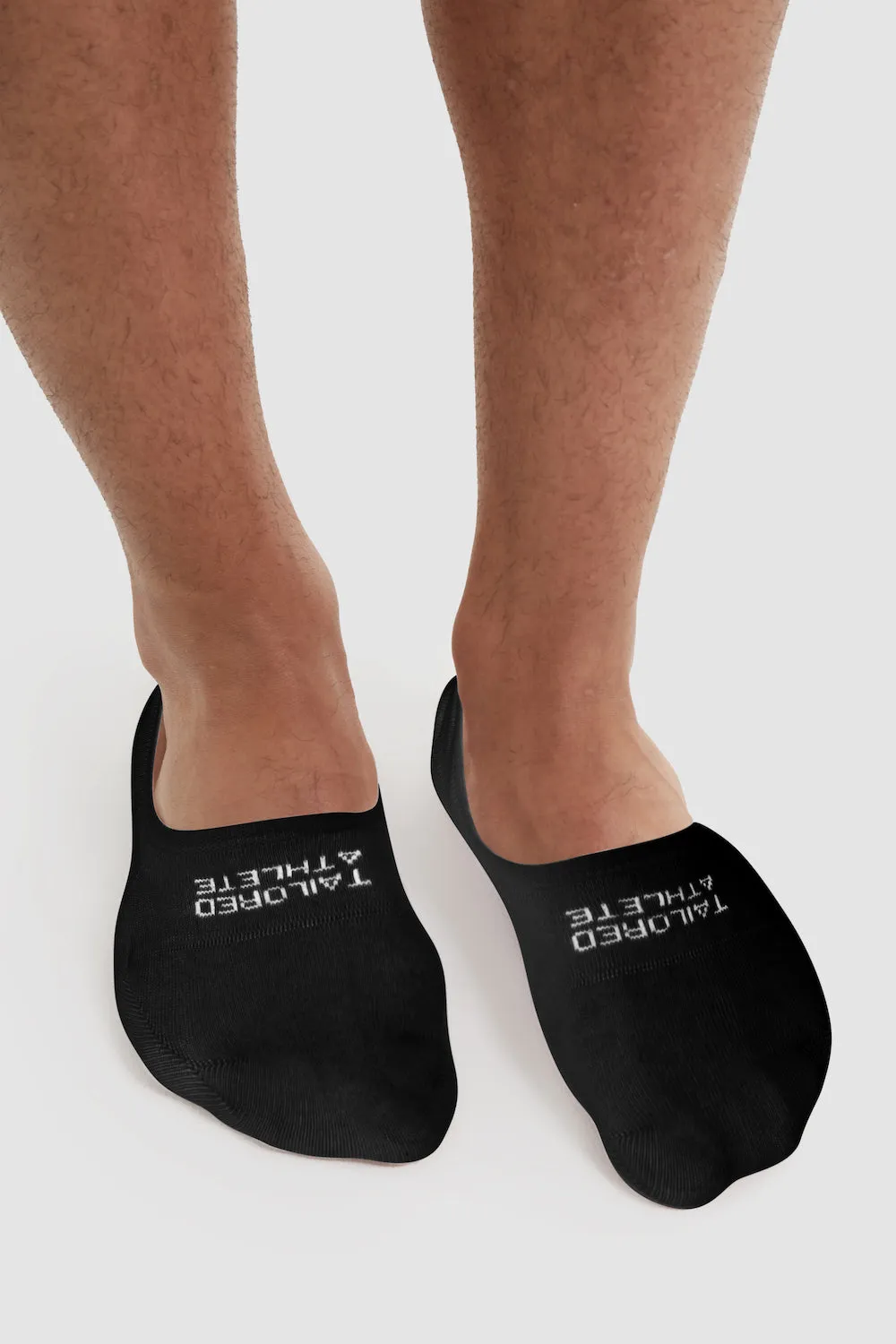 3 Pack No Show Socks in Black