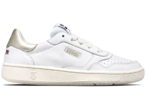 97752-970-M | SLAMMCOURT CC LTH | WHITE/CHAMPAGNE