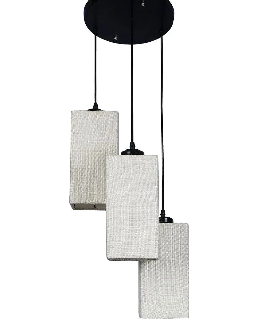 Aesthetic Square Cotton Cluster Hanging Lamp