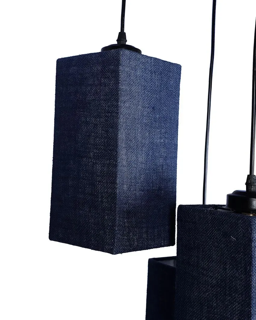 Aesthetic Square Cotton Cluster Hanging Lamp