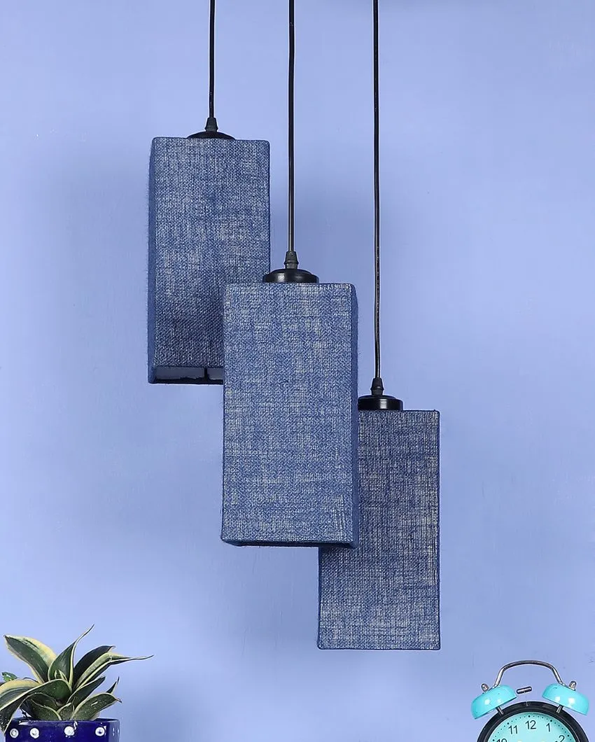 Aesthetic Square Cotton Cluster Hanging Lamp