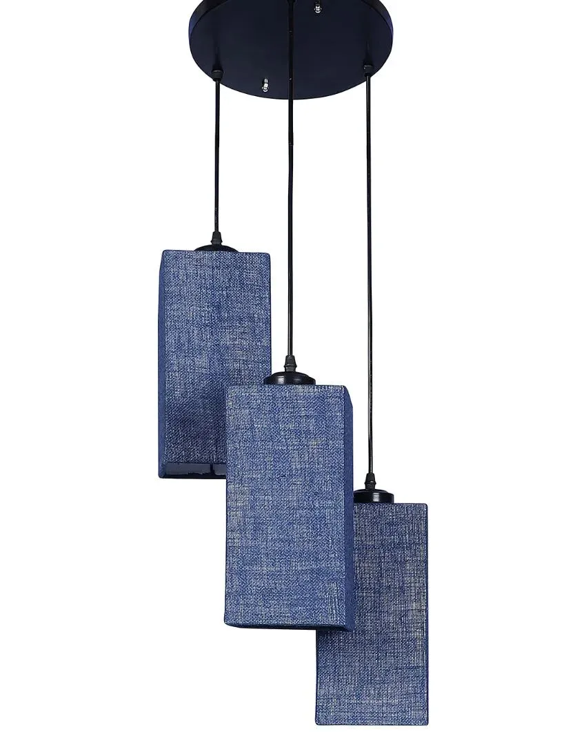 Aesthetic Square Cotton Cluster Hanging Lamp