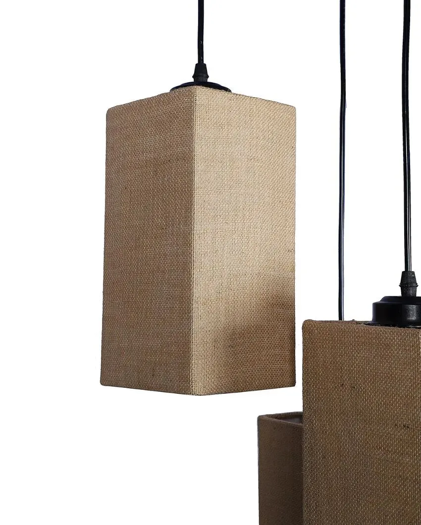 Aesthetic Square Cotton Cluster Hanging Lamp