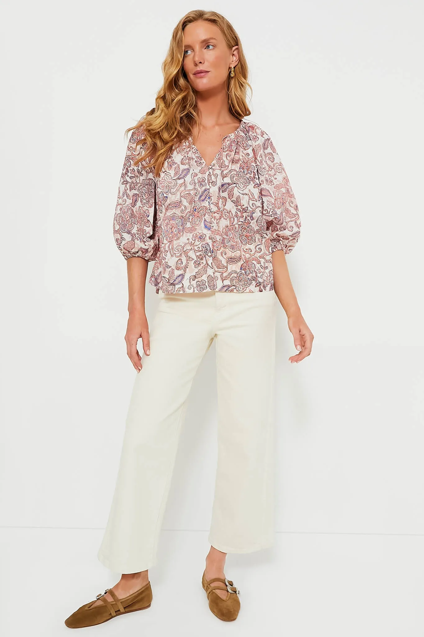 Amara Floral Kyla Blouse