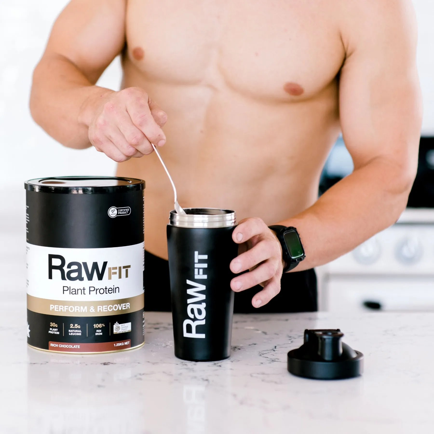 Amazonia - RawFIT Plant Protein Perform & Recover Rich Chocolate