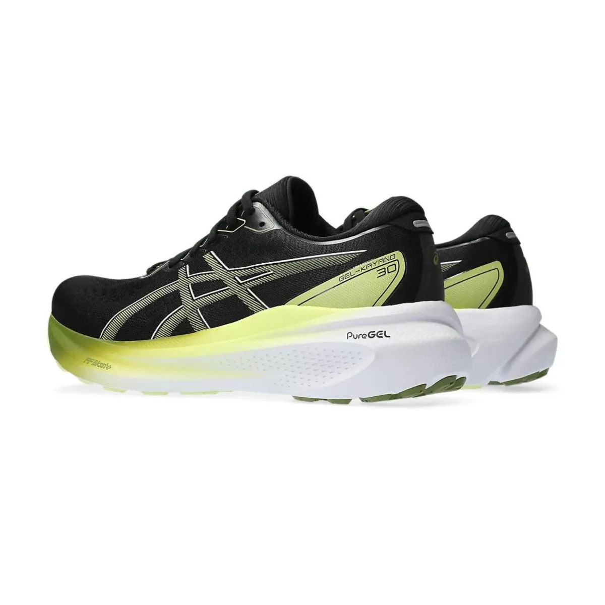 Asics Gel Kayano 30 Running Shoes Black Yellow