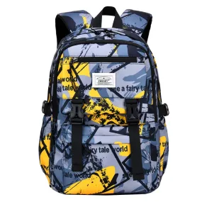 Back to school Elementary Students Schoolbag Fashion Camouflage Kids Backpack Large Capacity Waterproof Spine Protection School Bags for Boys