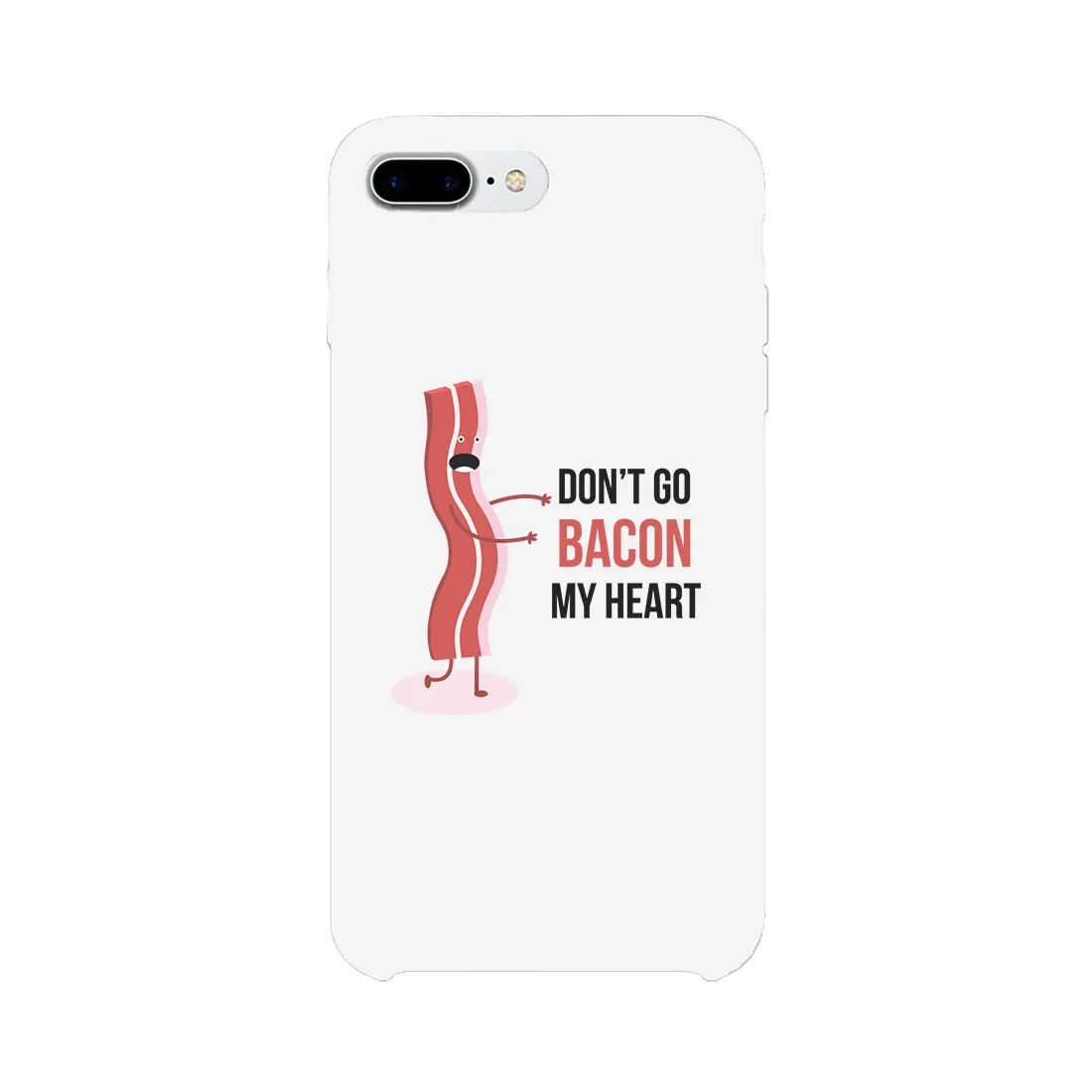 Bacon My Heart-LEFT Phone Case Funny Couple Matching Phone Covers