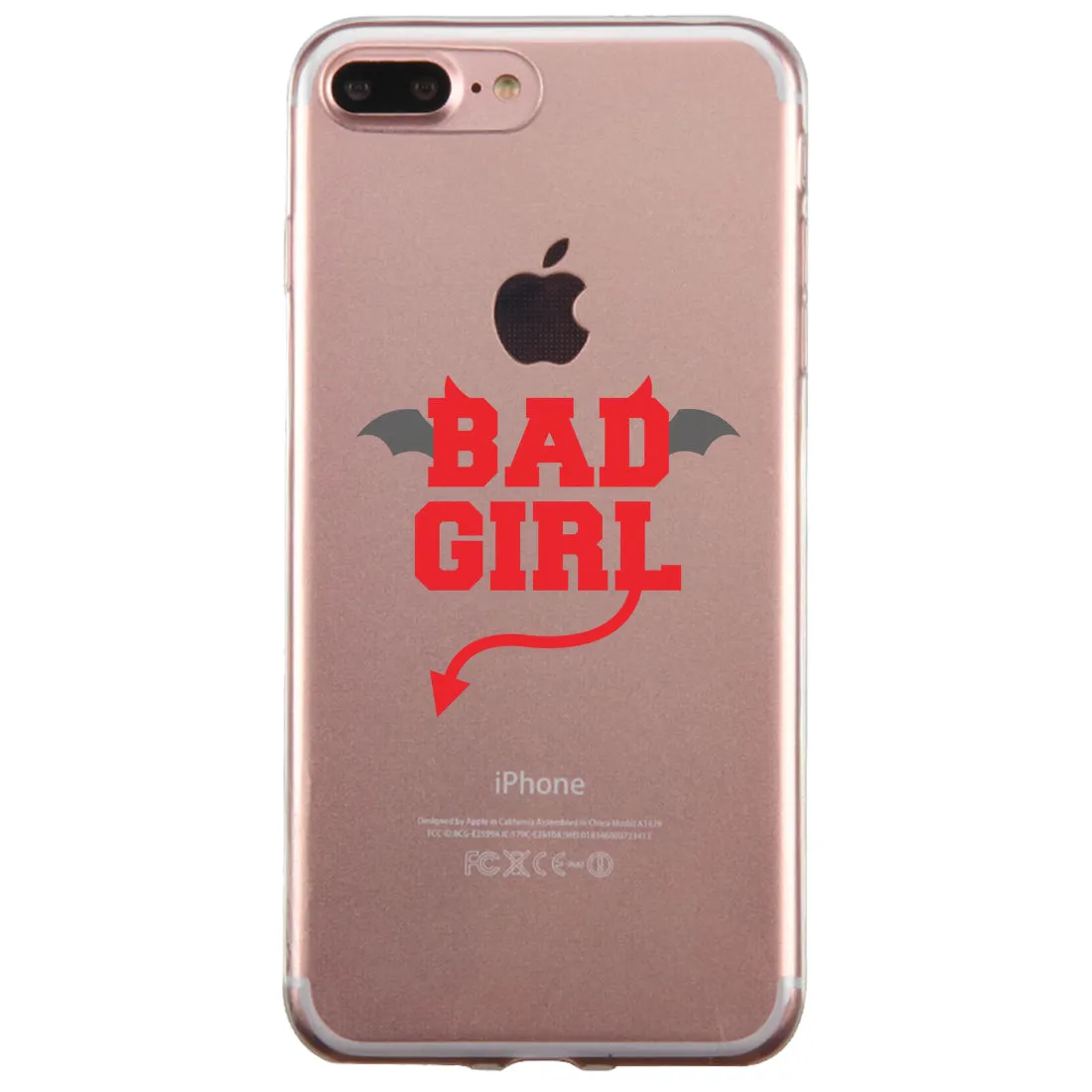 Bad Good Girl BFF Matching Phone Covers Classic Cool Friendship