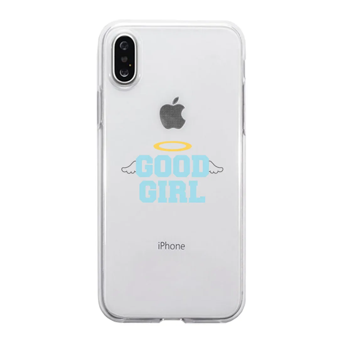 Bad Good Girl BFF Matching Phone Covers Classic Cool Friendship