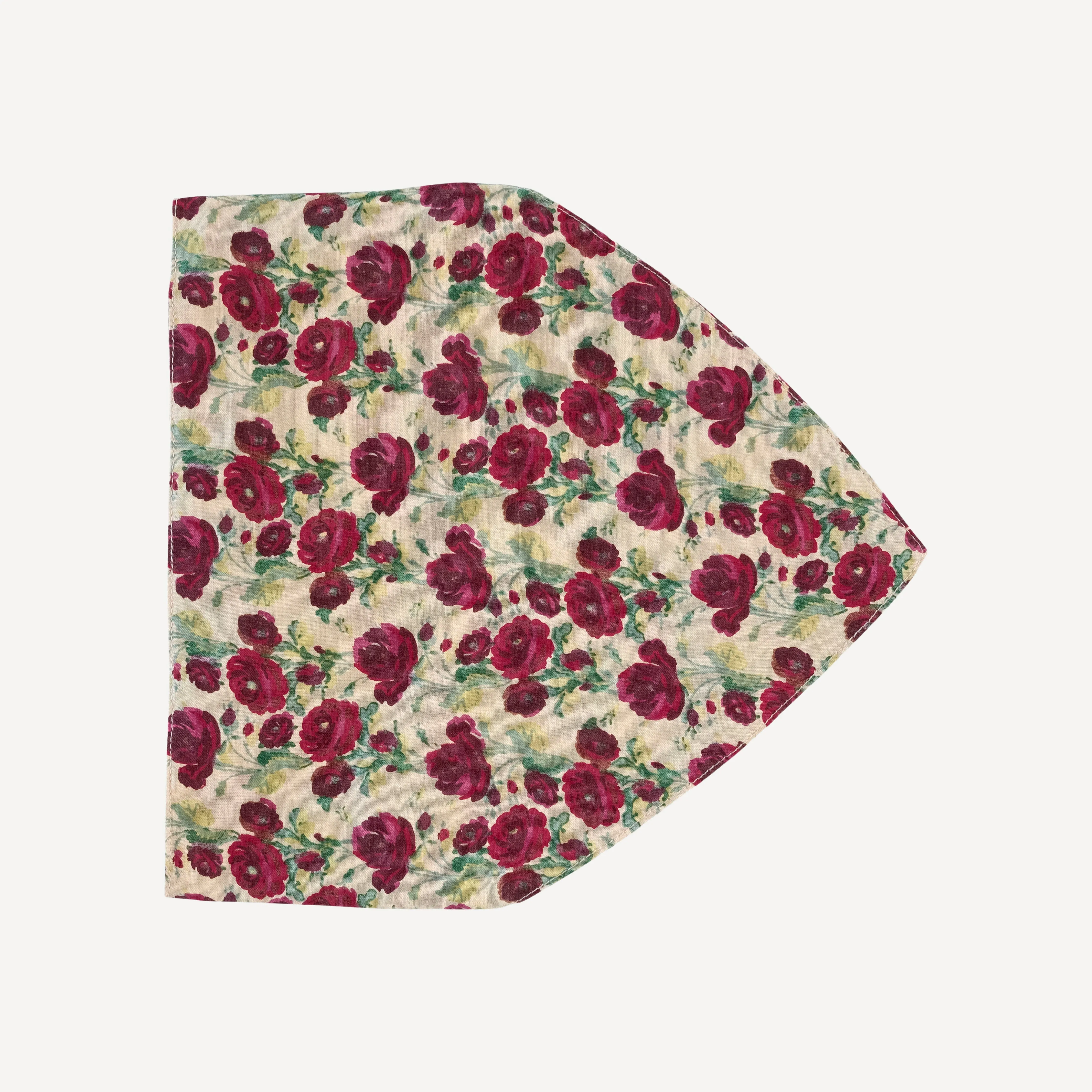 bandana headband | ruby rose stripe | organic cotton woven