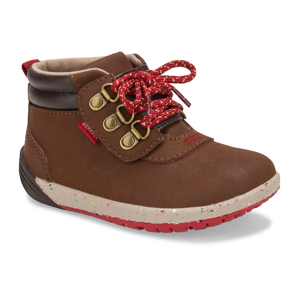 Bare Steps® Kid's Boot 2.0 Jr. - Brown Leather