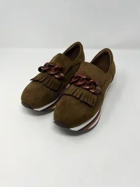 Bess - Mocha Suede