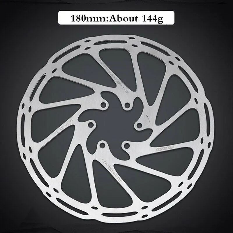 Bike Brake Rotor 2PC 160mm 180mm 203mm Rotor MTB Centerline 6 Hole Rotor Fit Road Bike Bicycle Disc Brake Rotors