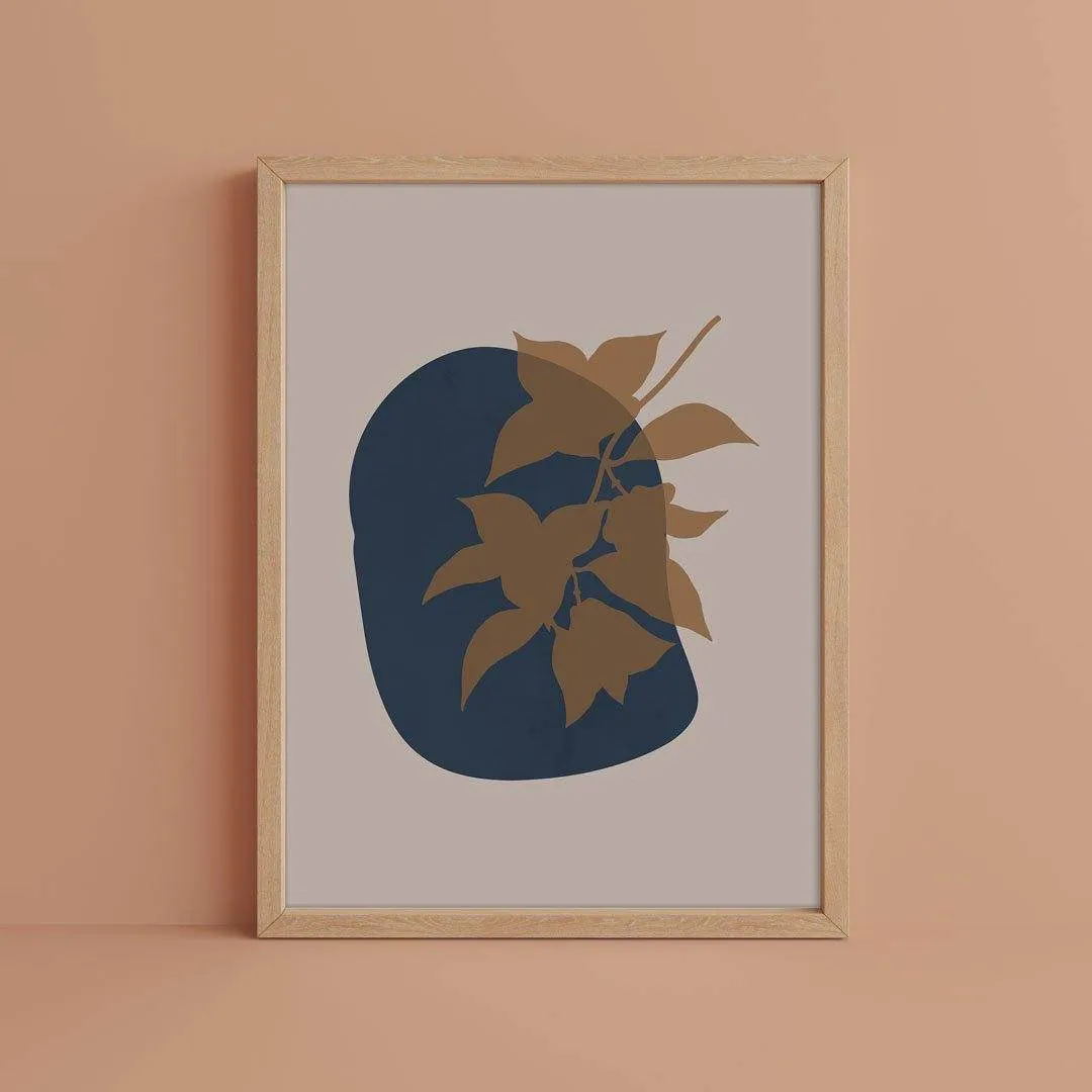 Botanical Cut-Out Art Print 003 by Chella Prints