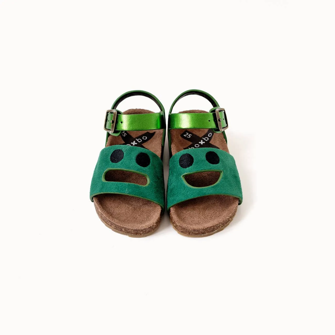 Boxbo Girl's Wistiti Sandals, Emerald Green