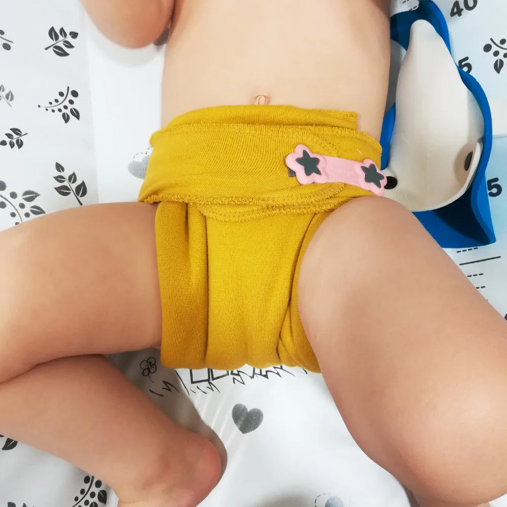 Buuh Organic Cotton Pre-flat Nippa Nappy - Elasticated