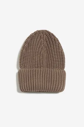 camiraa beanie dark caramel