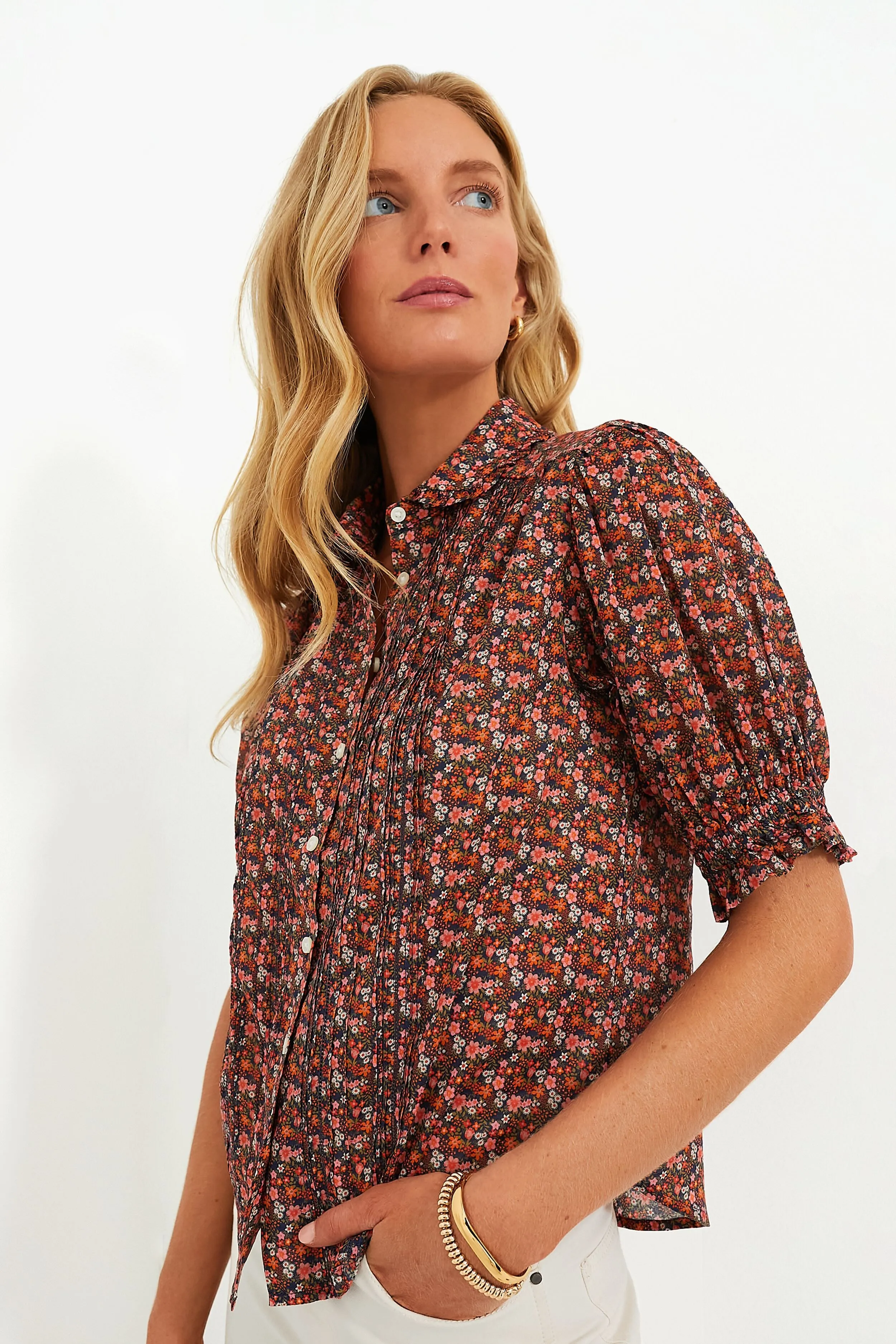 Cardinal Ditsy Gemma Blouse