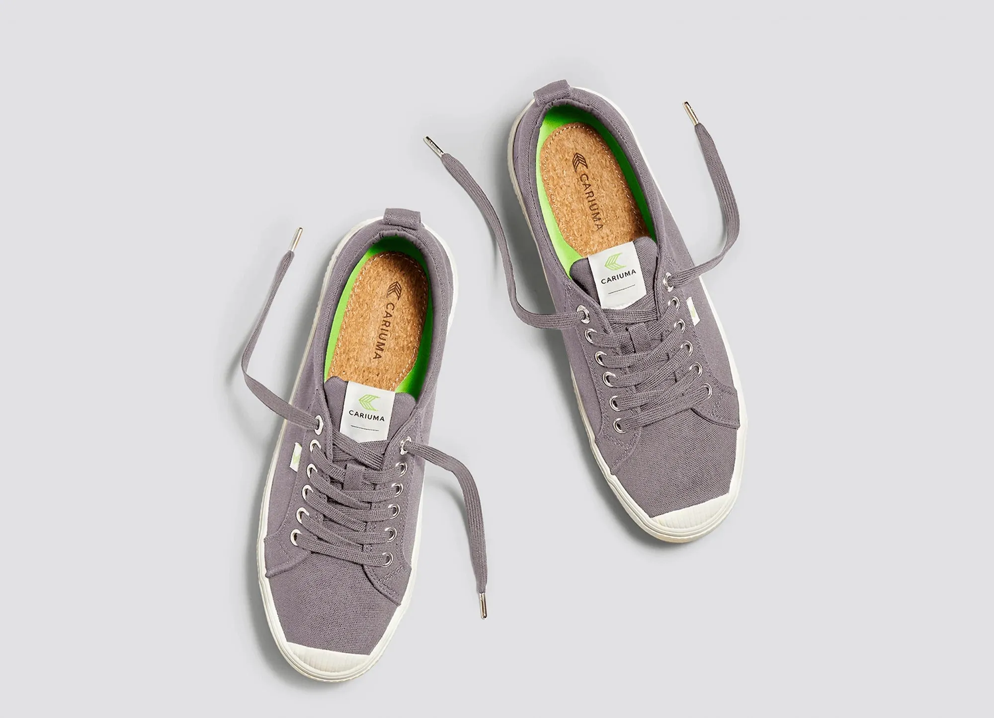 Cariuma OCA Low Mystic Grey Canvas Sneaker