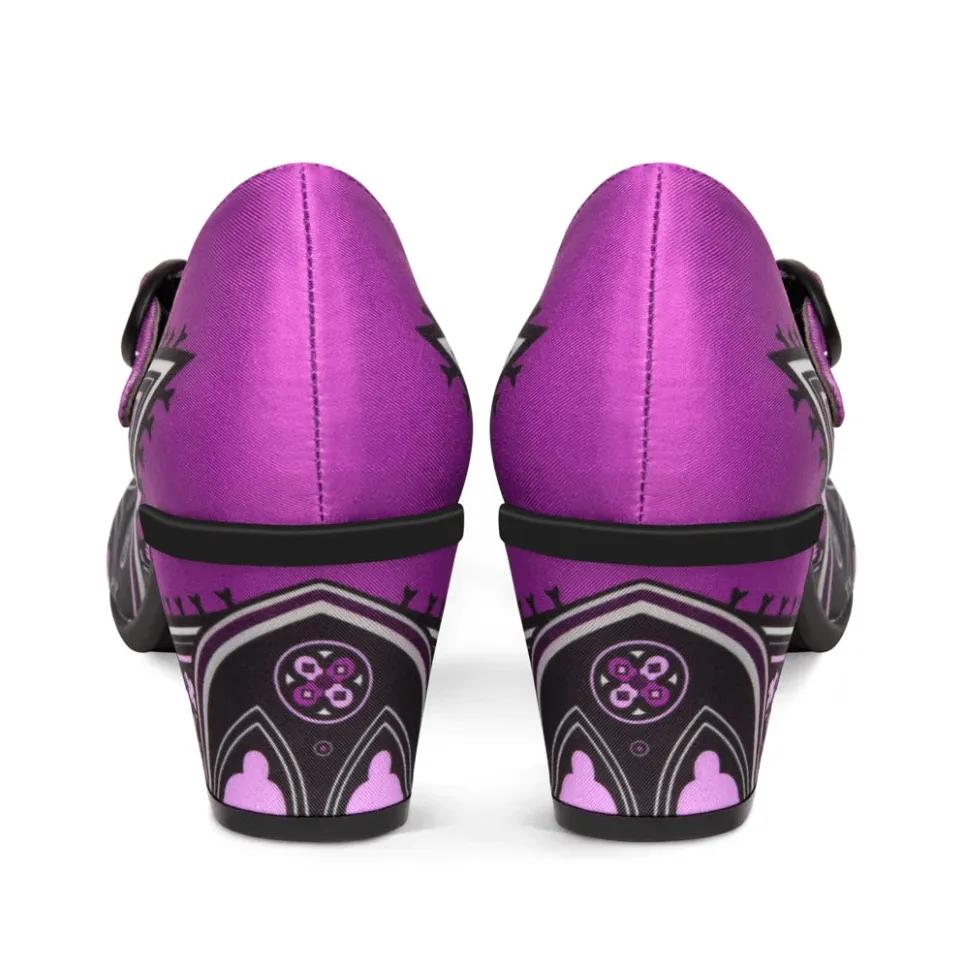 Chocolaticas® GOTHIC CHURCH Women's Mary Jane Pump