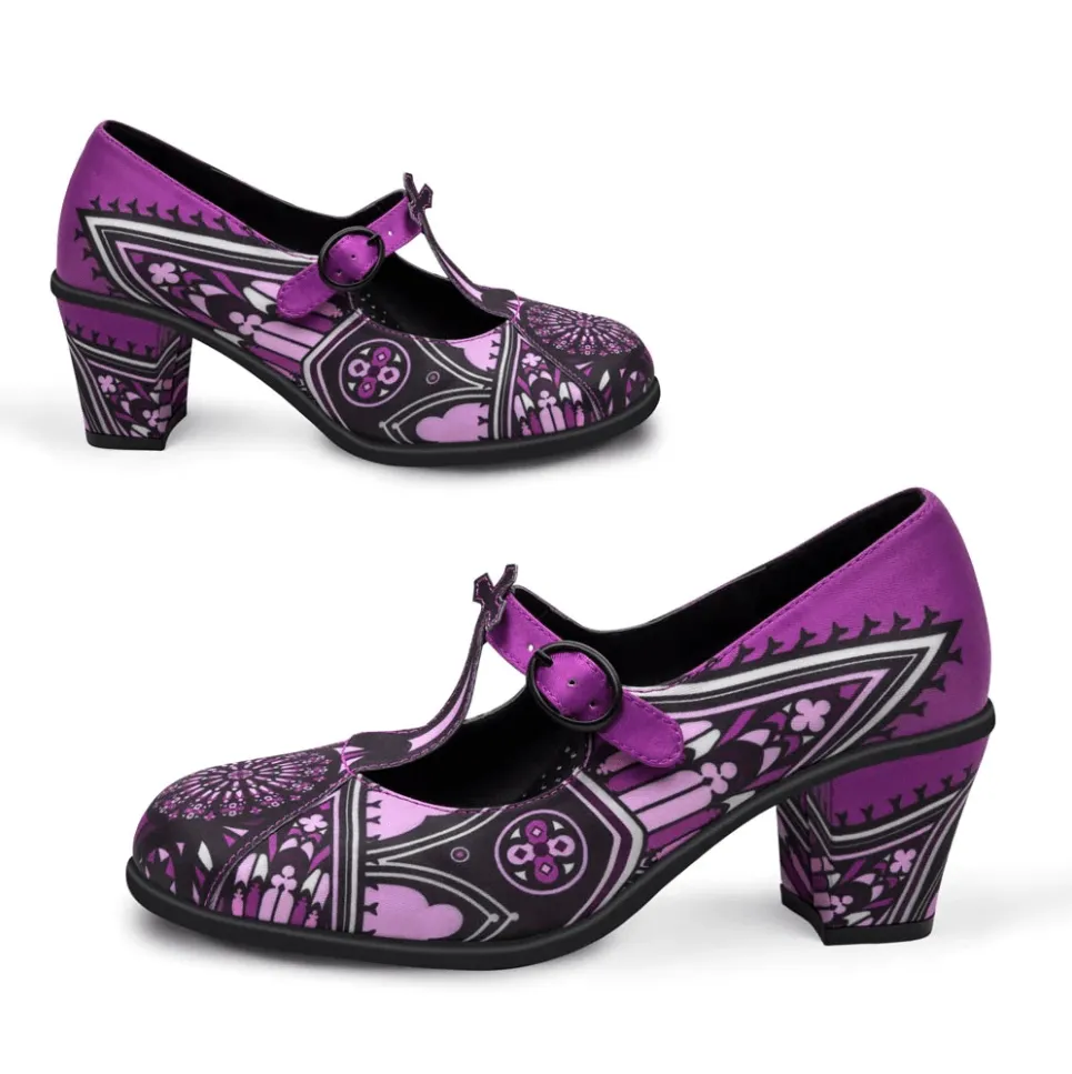 Chocolaticas® GOTHIC CHURCH Women's Mary Jane Pump