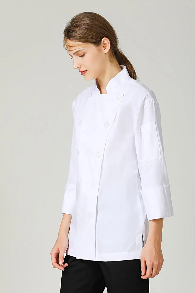 Classic White Chef Jacket, Long Sleeve