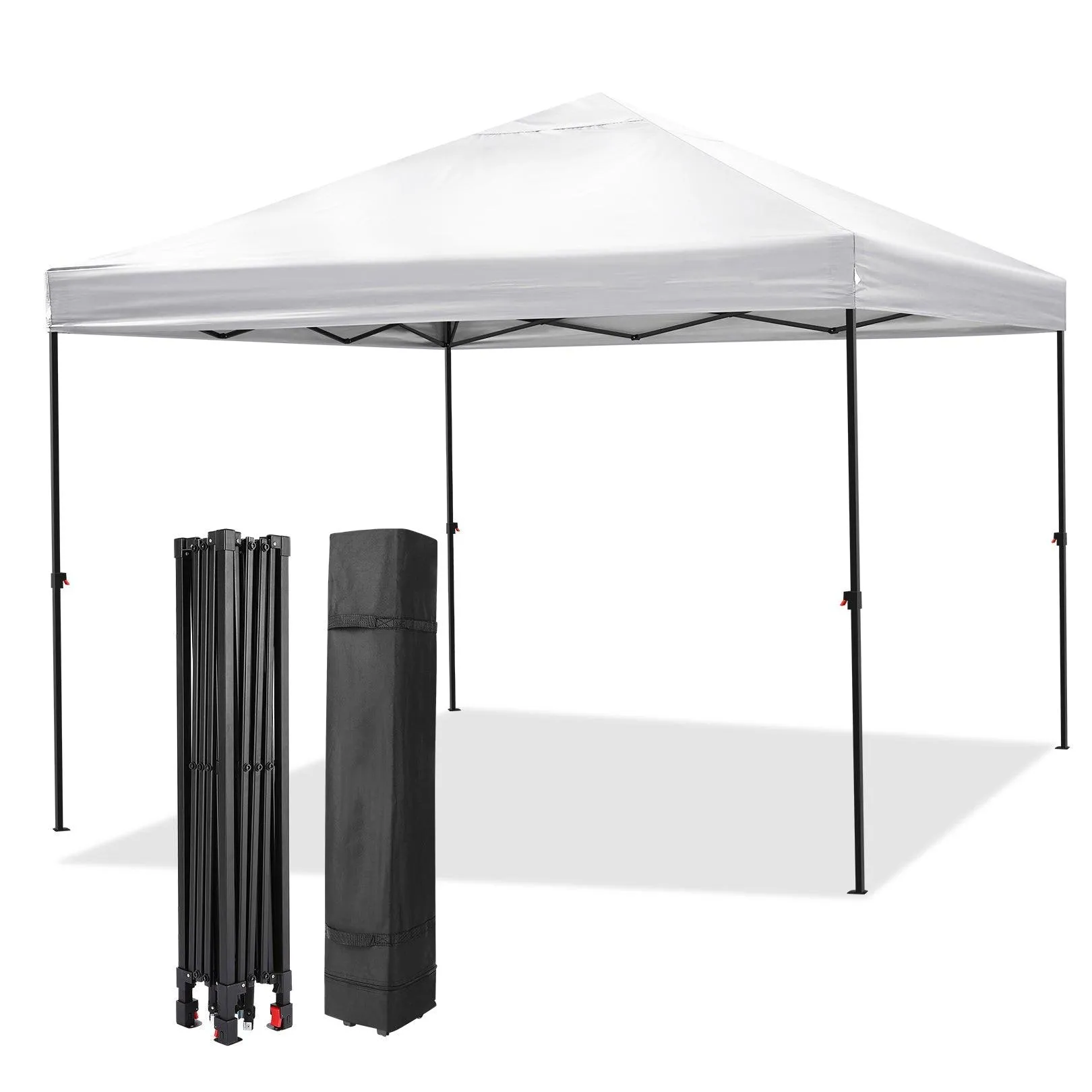 COBIZI Pop Up Canopy Gazebo Shade Party Tent 10'x10' with Carry Bag