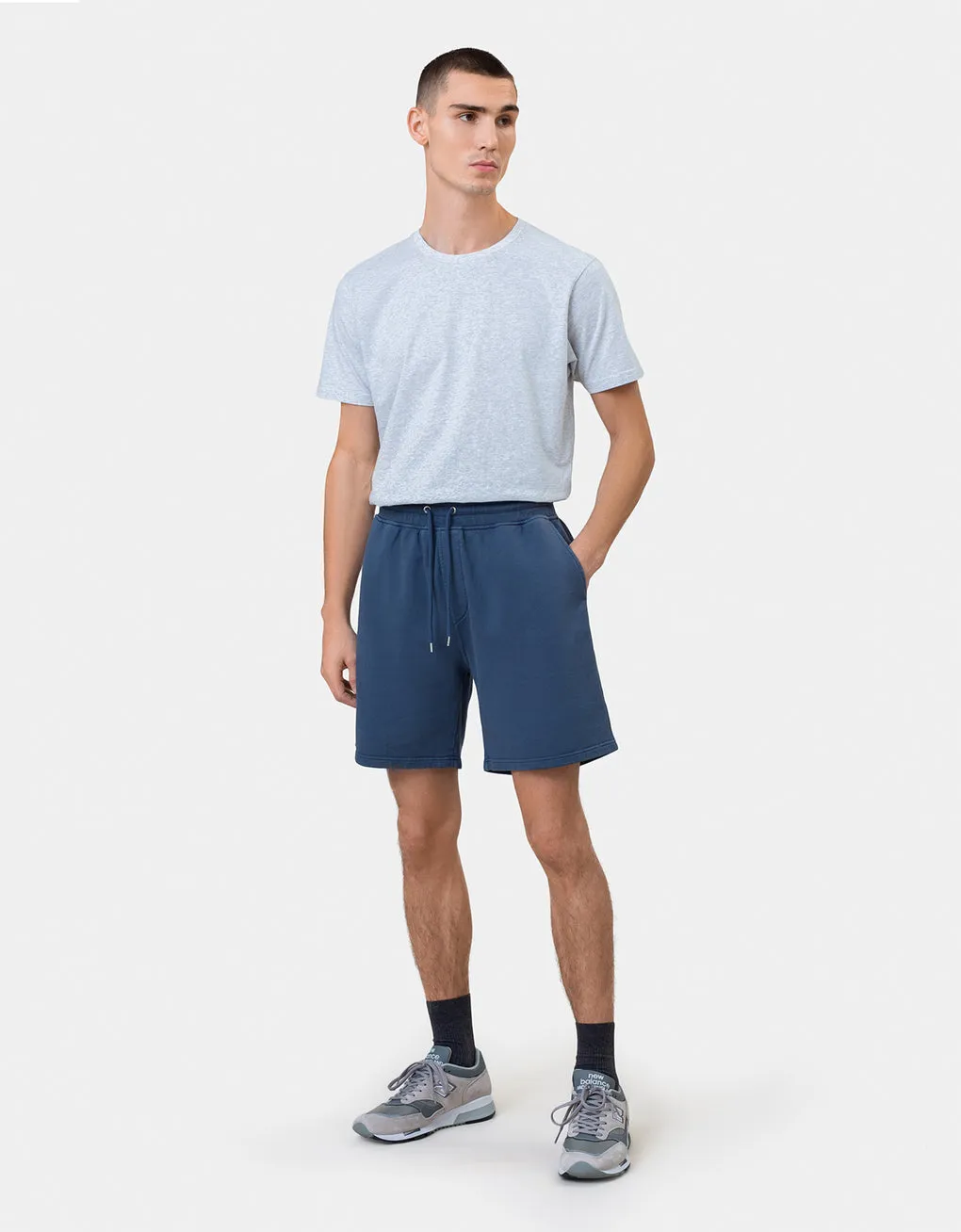 Colorful Standard Sweatshorts petrol blue