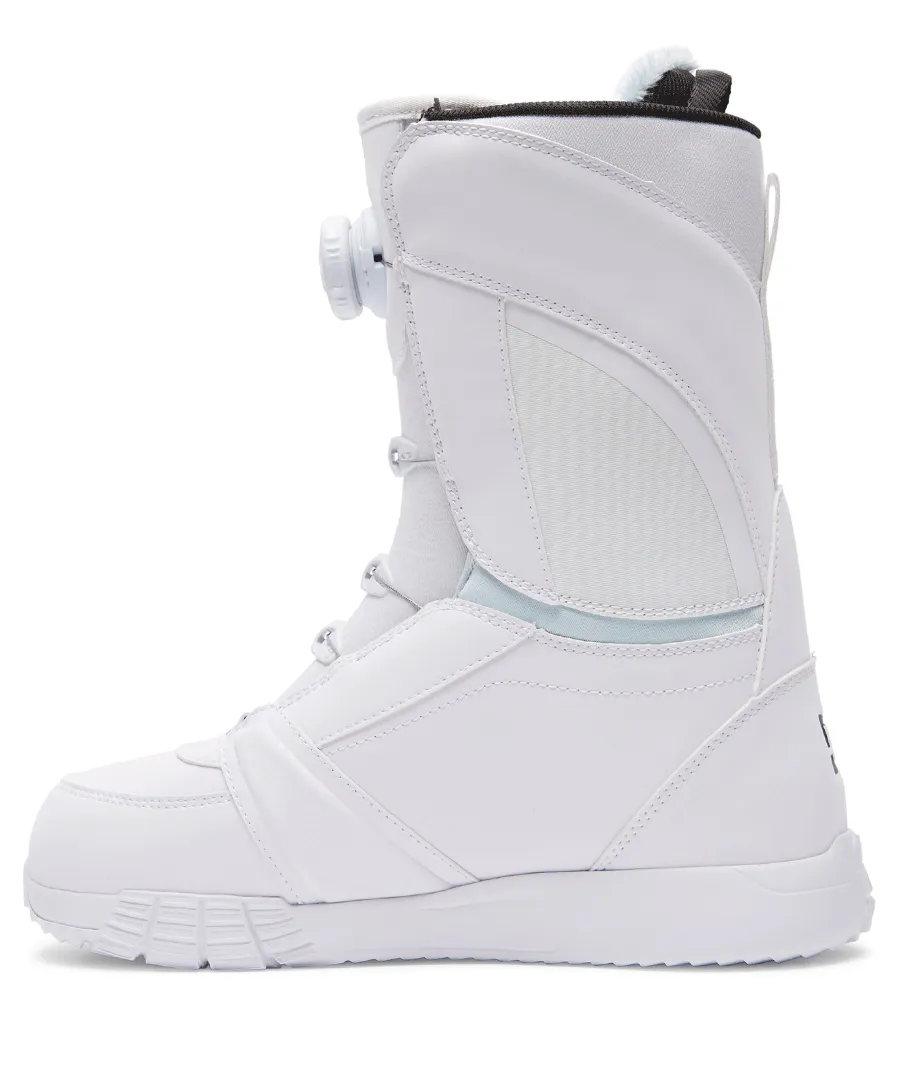 DC Women's Lotus BOA Boot White/Black 2023