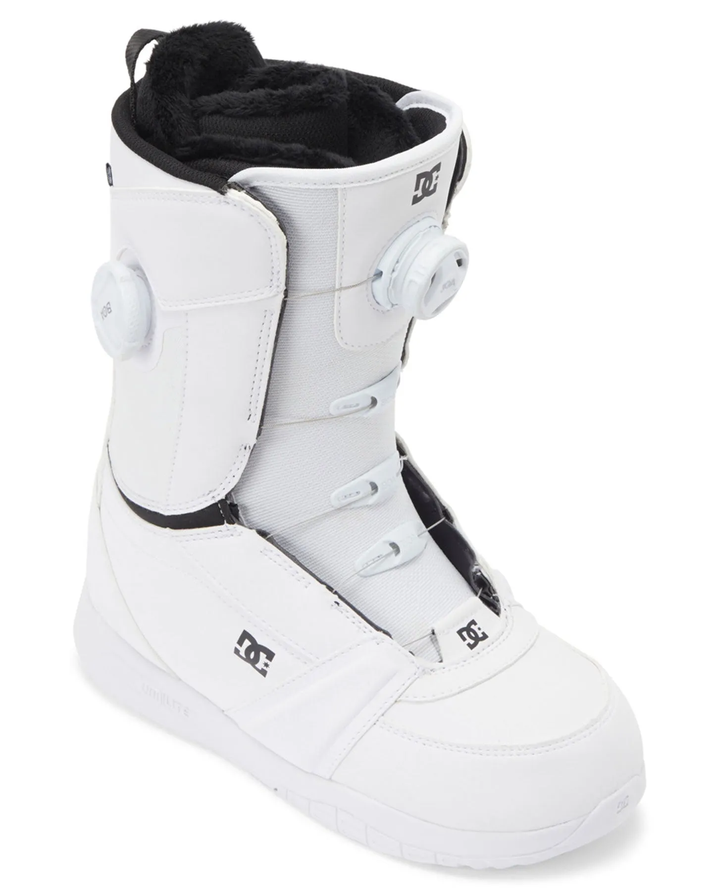 DC Women's Lotus BOA® Snowboard Boots - White/White