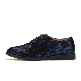 DERBY MARBLE CHROME BLACK/BLUE