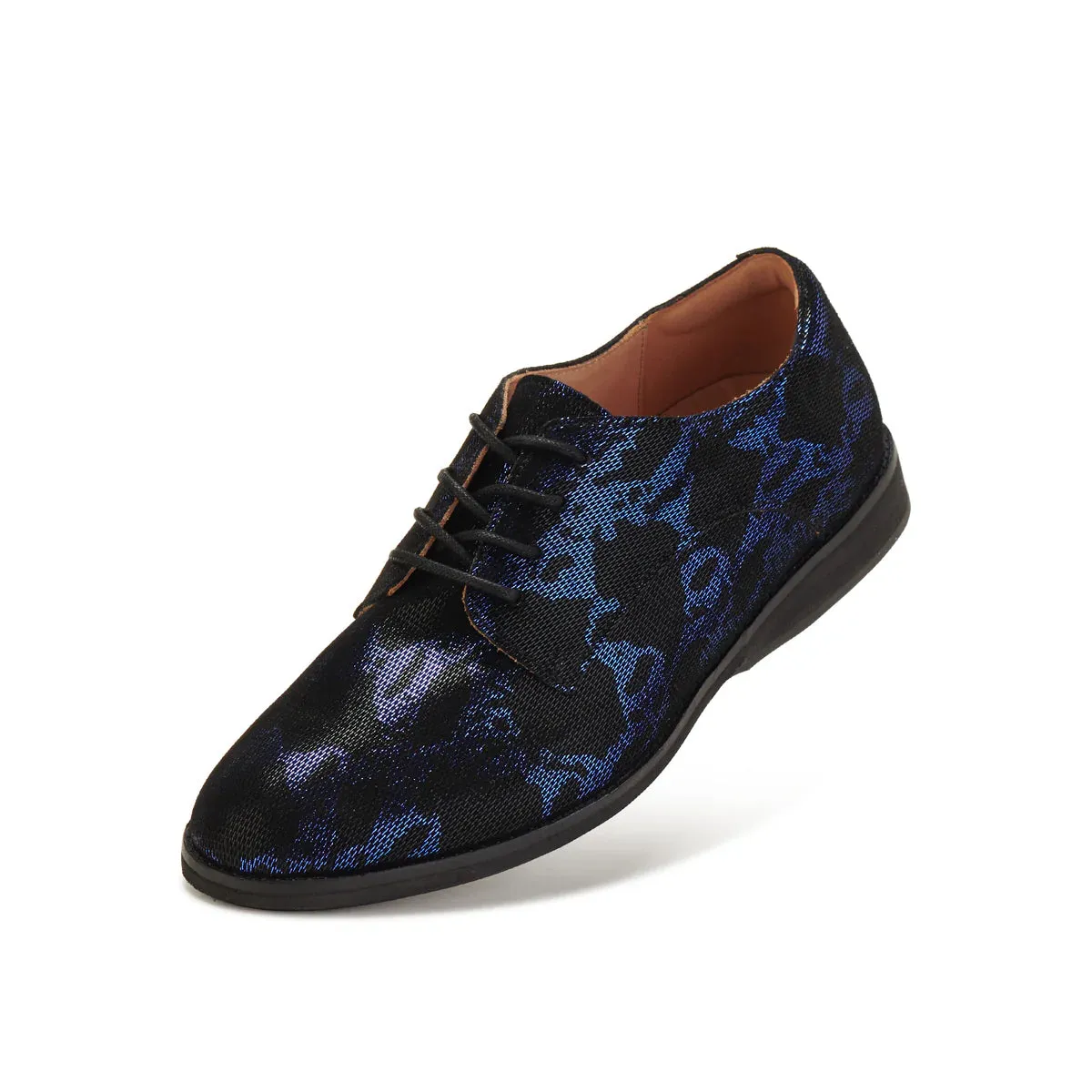 DERBY MARBLE CHROME BLACK/BLUE