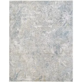 Emmeline Coastal Light Gray/Blue Area Rug