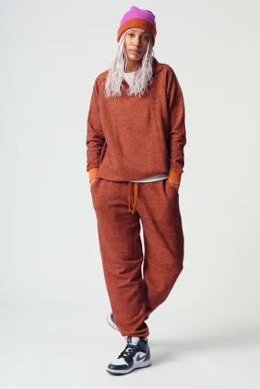 EVIE - Organic Cotton Jogger Tobacco