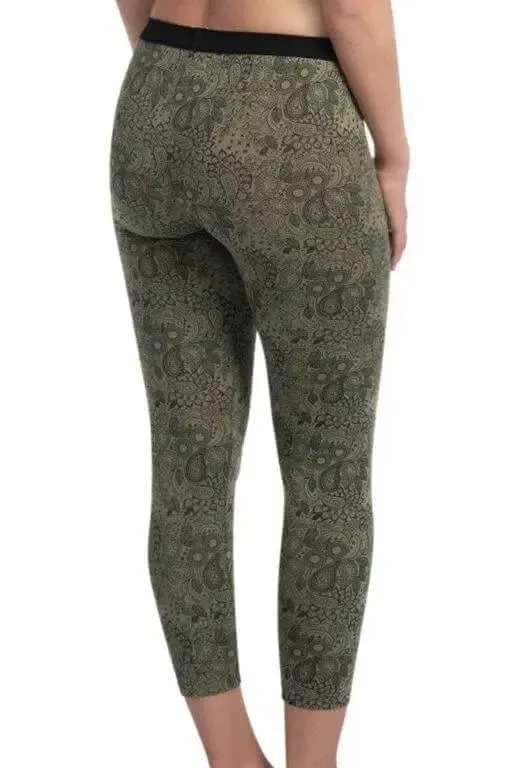 FAIRTRADE ORGANIC GREEN LEGGINGS by Comazo