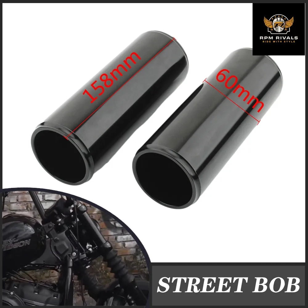 For Harley Davidson Softail Street Bob 2018-2024 FXBB 107 Motorcycle Protector Front Fork Cover