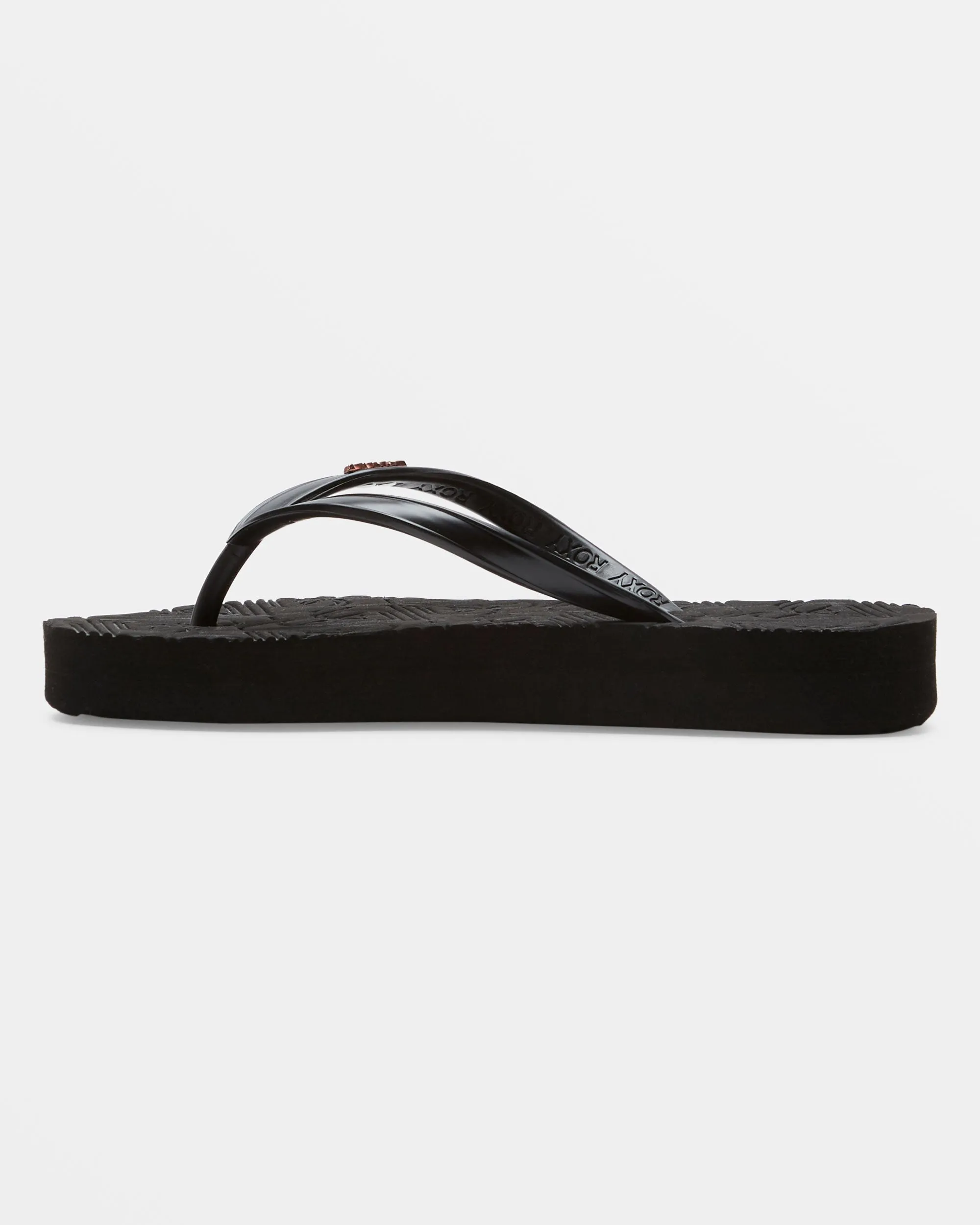 Girls Viva Platform Sandals - Black