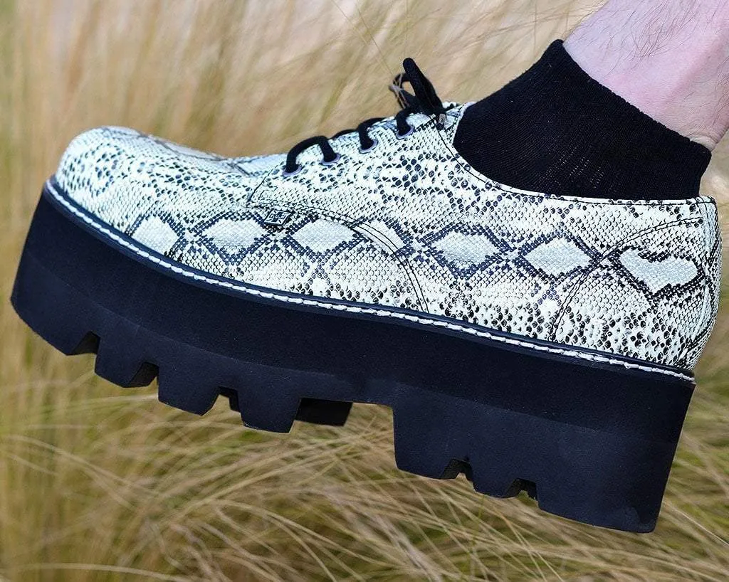 Glow Snakeskin Dino Lug Sole