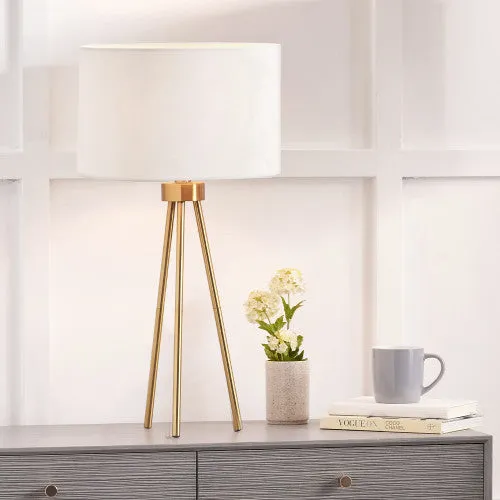 Houston Brushed Brass Table Lamp