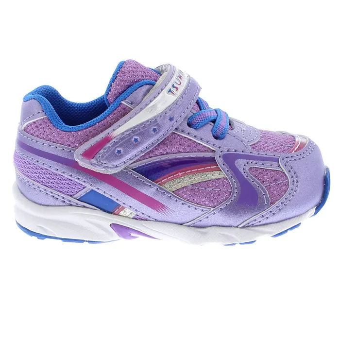 Infant Girl Tsukihoshi Glitz Sneaker Purple/Royal