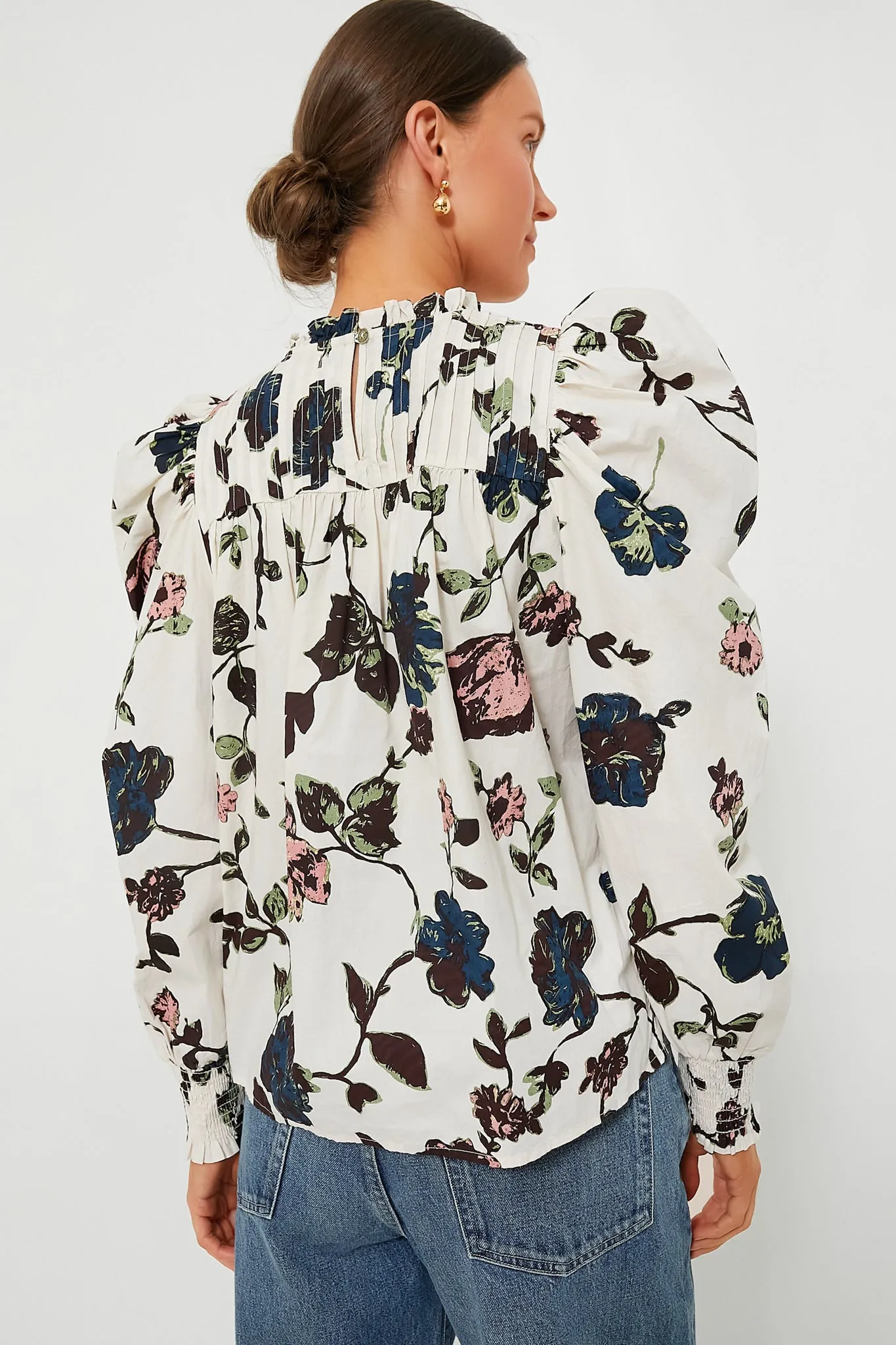 Jardin Print Irina Blouse