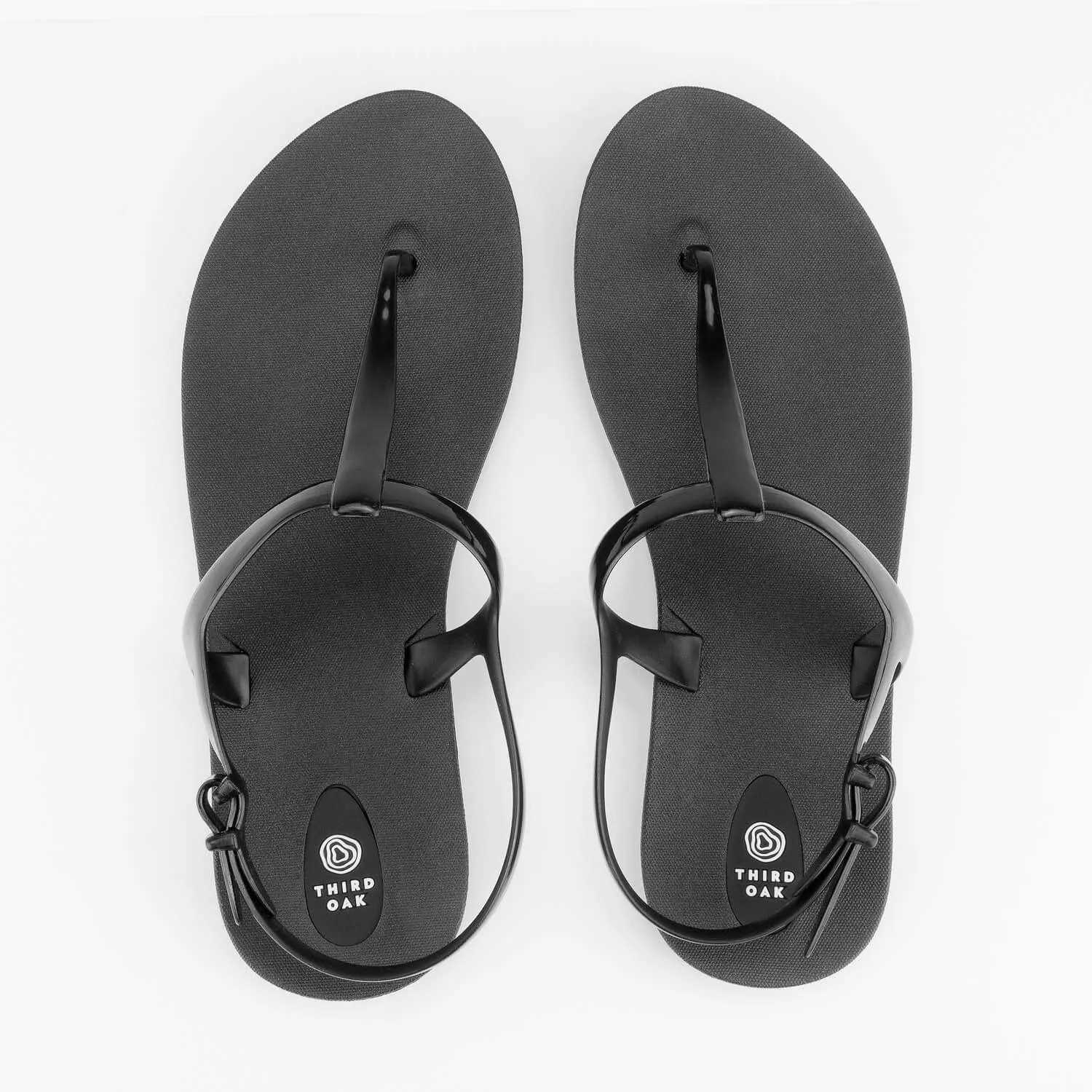 Journey T-Strap Sandal in Black