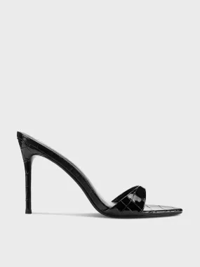 Kaia 100 Slipper - Exotic Noir