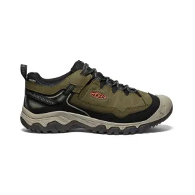 Keen Men's Targhee IV WP Dark Olive/Gold Flame