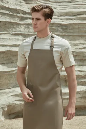 Khaki Bib Apron