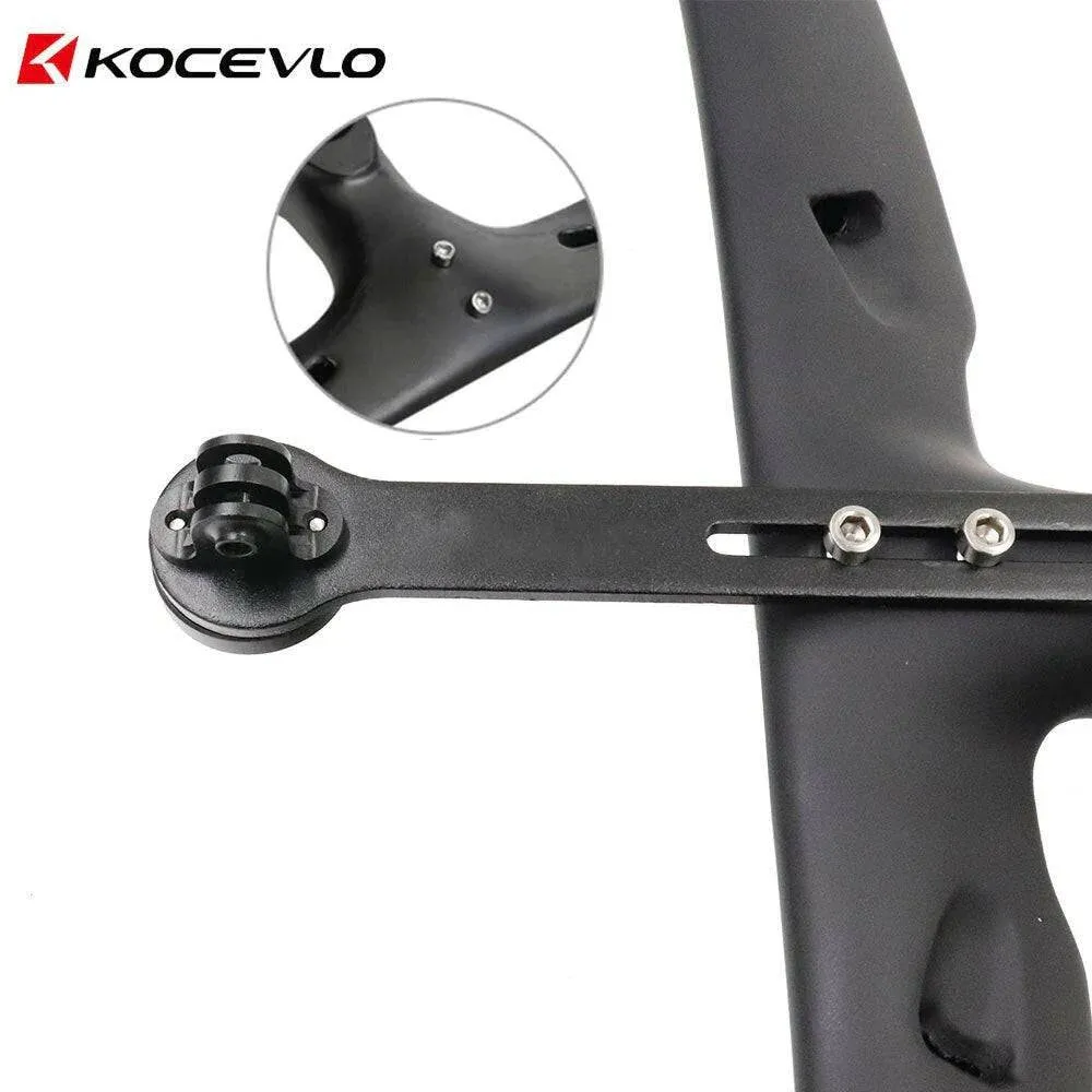 Kocevlo Bicycle GPS Gopro Computer Mount Aluminum Alloy Road MTB handlebar Mount holder support for Garmin