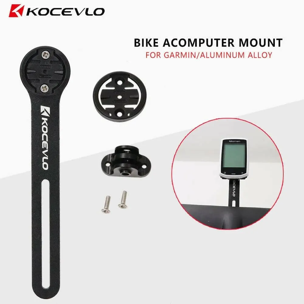 Kocevlo Bicycle GPS Gopro Computer Mount Aluminum Alloy Road MTB handlebar Mount holder support for Garmin