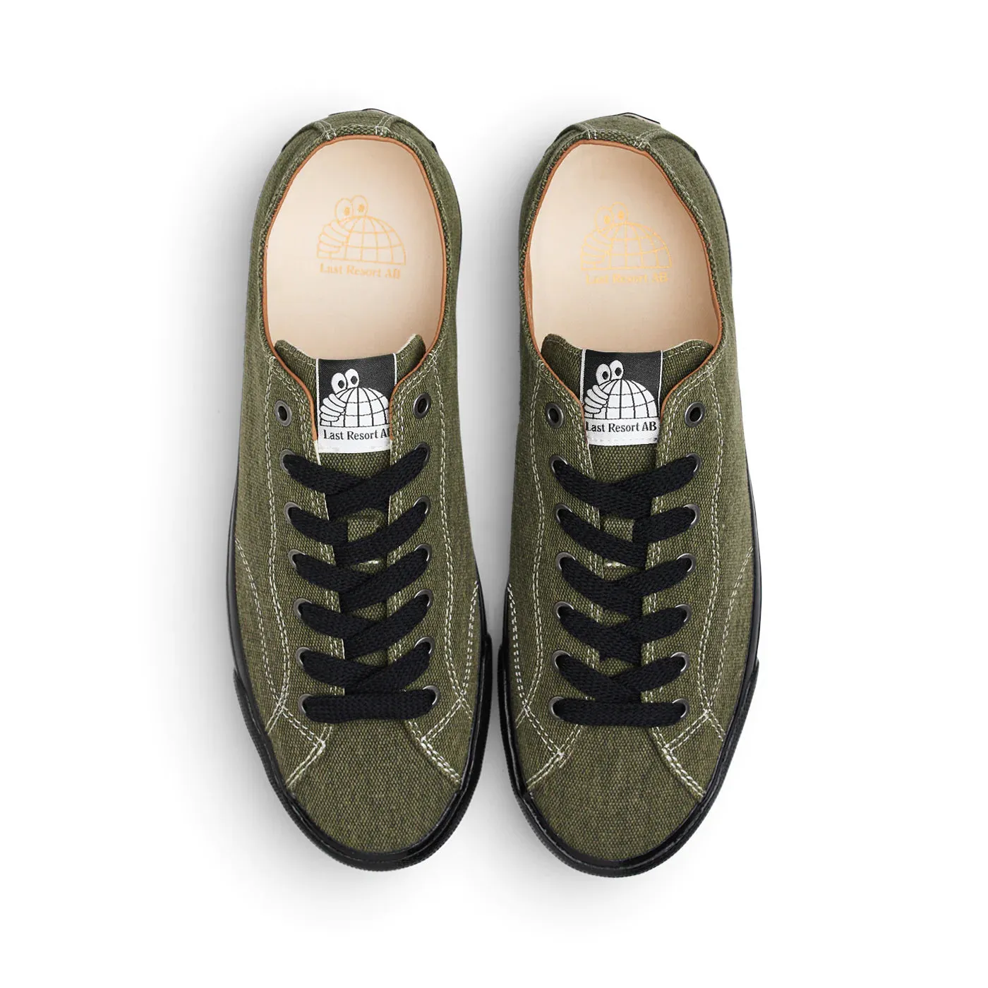 Last Resort VM003 Canvas LO Shoe - Green/Black