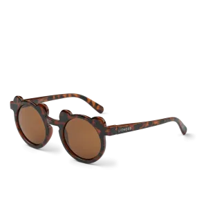 Liewood Darla Sunglasses Mr Bear 4-10Y | Dark Tortoise /Shiny